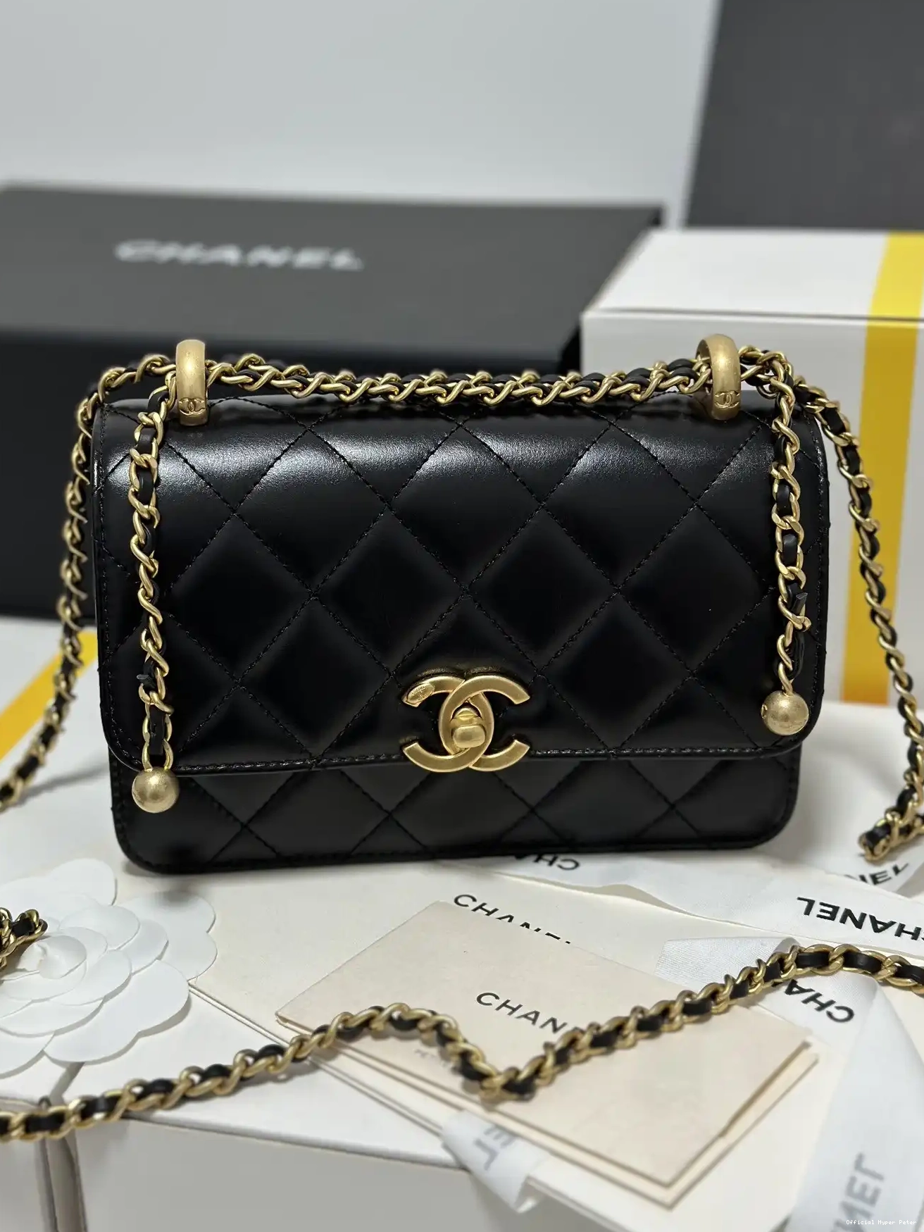 Hyper Peter FLAP CHANEL BAG -12X19X8CM 0527